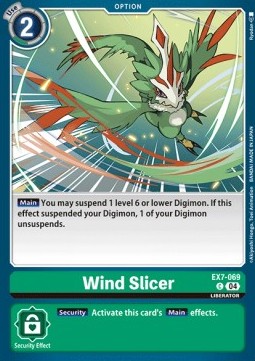 Wind Slicer (EX7-069) (V.1) - Digimon Liberator