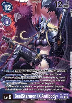 BeelStarmon (X Antibody) (EX7-073) (V.1) - Digimon Liberator