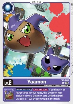Yaamon (EX7-006) (V.1) - Digimon Liberator