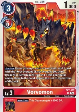 Vorvomon (EX7-007) - Digimon Liberator