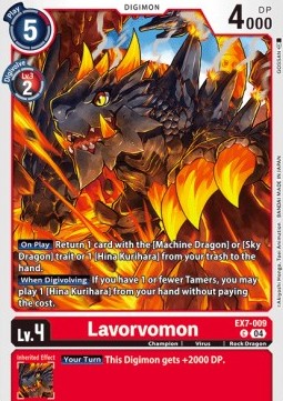 Lavorvomon (EX7-009) (V.1) - Digimon Liberator