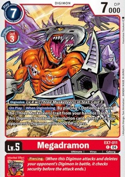 Megadramon (EX7-011) (V.1) - Digimon Liberator