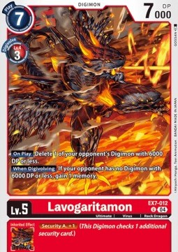 Lavogaritamon (EX7-012) (V.1) - Digimon Liberator