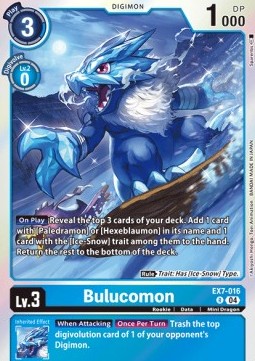 Bulucomon (EX7-016) (V.1) - Digimon Liberator