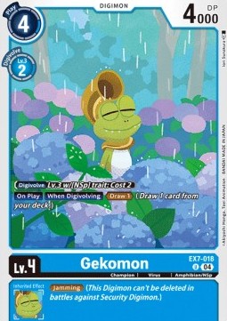 Gekomon (EX7-018) (V.1) - Digimon Liberator