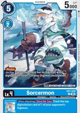 Sorcermon (EX7-019) (V.1) - Digimon Liberator