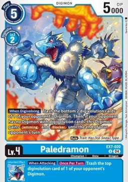 Paledramon (EX7-020) (V.1) - Digimon Liberator