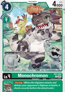 Monochromon (EX7-033) (V.1) - Digimon Liberator