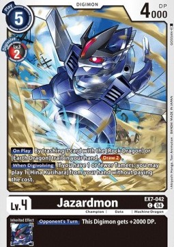 Jazardmon (EX7-042) (V.1) - Digimon Liberator