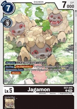 Jagamon (EX7-045) (V.1) - Digimon Liberator