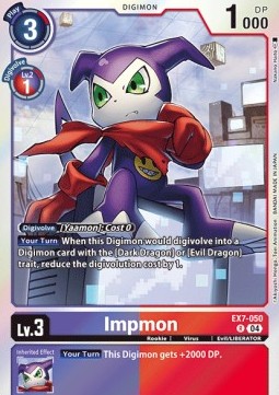 Impmon (EX7-050) - Digimon Liberator