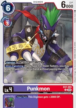 Punkmon (EX7-055) (V.1) - Digimon Liberator