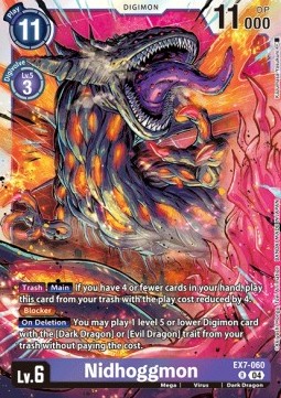 Nidhoggmon (EX7-060) - Digimon Liberator