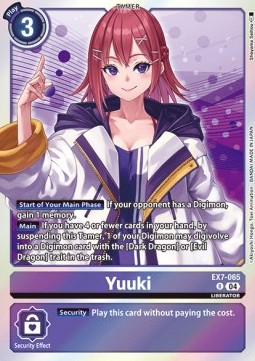 Yuuki (EX7-065) (V.1) - Digimon Liberator