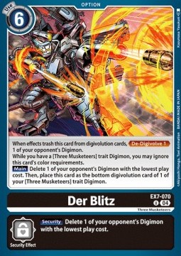 Der Blitz (EX7-070) (V.1) - Digimon Liberator