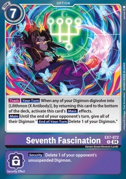 Seventh Fascination (EX7-072) - Digimon Liberator