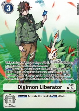 Digimon Liberator (P-151) - Digimon Liberator