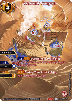 Volcanic Canyon - Organized Play 2024 Promos