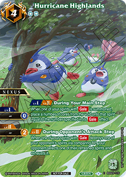 Hurricane Highlands - Organized Play 2024 Promos