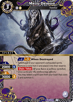 Mezu Demon - Organized Play 2024 Promos