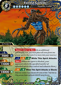 Forest Golem - Organized Play 2024 Promos
