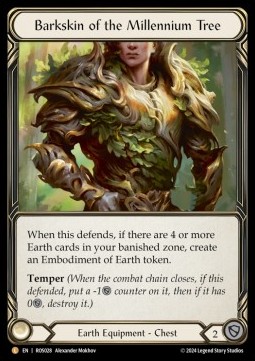 Barkskin of the Millennium Tree (Rainbow Foil) - Rosetta