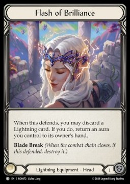Flash of Brilliance (Cold Foil) - Rosetta