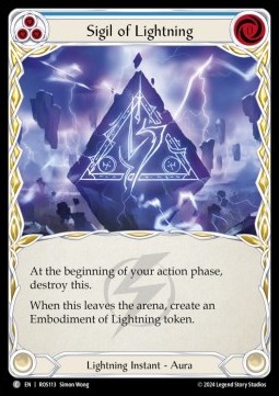 Sigil of Lightning (Regular) - Rosetta