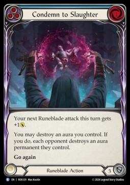 Condemn to Slaughter (Blue) (Regular) - Rosetta