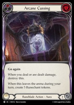 Arcane Cussing (Red) (Regular) - Rosetta