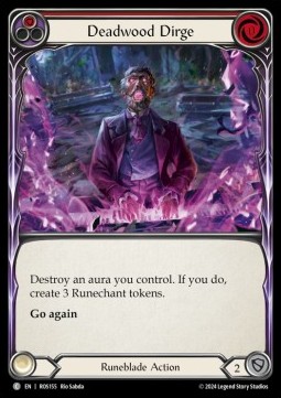 Deadwood Dirge (Red) (Regular) - Rosetta