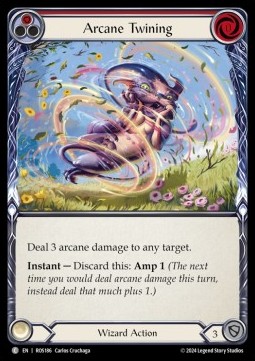 Arcane Twining (Red) (Rainbow Foil) - Rosetta