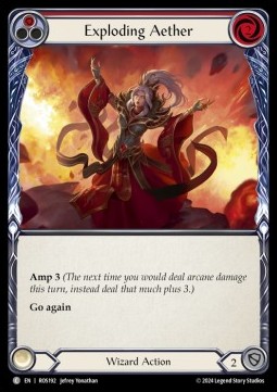 Exploding Aether (Red) (Regular) - Rosetta