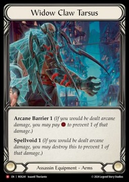 Widow Claw Tarsus (Regular) - Rosetta