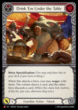 Drink 'Em Under the Table (Regular) - Rosetta