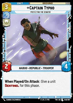 Captain Typho, Protecting the Senator - Twilight of the Republic