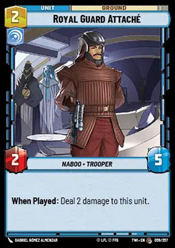 Royal Guard Attaché - Twilight of the Republic