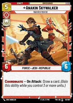 Anakin Skywalker, Maverick Mentor - Twilight of the Republic