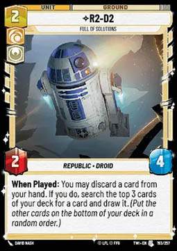 R2-D2, Full of Solutions - Twilight of the Republic