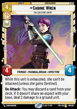 Sabine Wren, You Can Count On Me - Twilight of the Republic