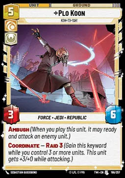 Plo Koon, Koh-to-yah! - Twilight of the Republic