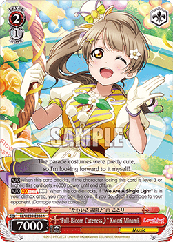“Full-Bloom Cuteness” Kotori Minami (V.1 - Common) - Love Live! School idol festival Series 10th Anniversary Premium Booster