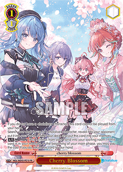 Cherry Blossom (V.1 - Trial Deck) - hololive production feat. Weiß Schwarz Ambassadors Premium Set