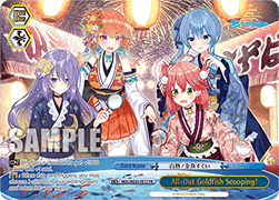 All-Out Goldfish Scooping! (V.1 - Trial Deck) - hololive production feat. Weiß Schwarz Ambassadors Premium Set