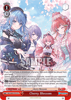 Cherry Blossom (V.2 - Trial Deck) - hololive production feat. Weiß Schwarz Ambassadors Premium Set