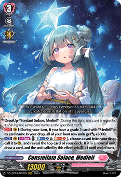 Constellate Solace, Mediell [D-Format] (V.1 - Triple Rare) - Lyrical Monasterio: Sparkling Stars!