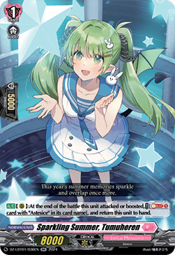 Sparkling Summer, Tumuheren [D-Format] (V.1 - Double Rare) - Lyrical Monasterio: Sparkling Stars!