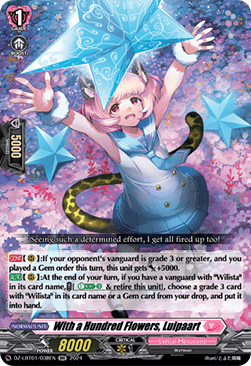 With a Hundred Flowers, Luipaart [D-Format] (V.1 - Double Rare) - Lyrical Monasterio: Sparkling Stars!