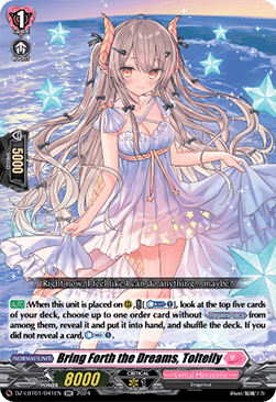 Bring Forth the Dreams, Tolteily [D-Format] (V.1 - Double Rare) - Lyrical Monasterio: Sparkling Stars!