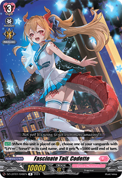 Fascinate Tail, Codette [D-Format] (V.1 - Rare) - Lyrical Monasterio: Sparkling Stars!